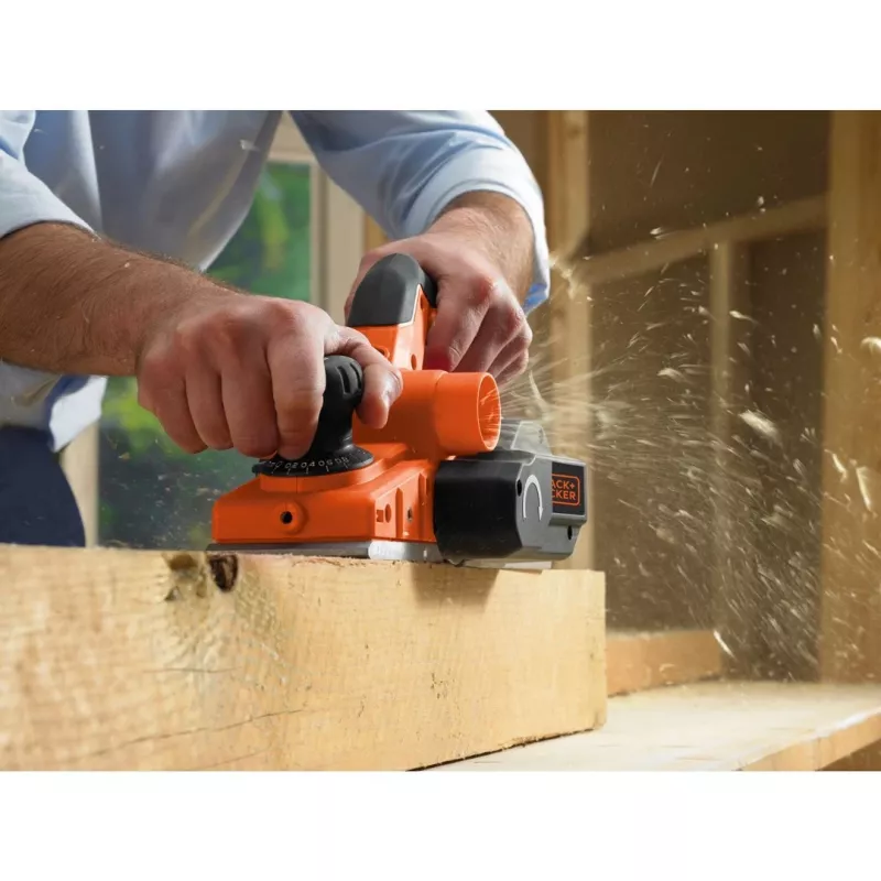 Juoda & Decker KW750K-QS elektrinis rankinis oblius Juoda, Orange 16000 RPM 750 W
