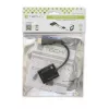 Techly IDATA-HDMI-VGA2 vaizdo kabelio adapteris VGA (D-Sub) Juoda