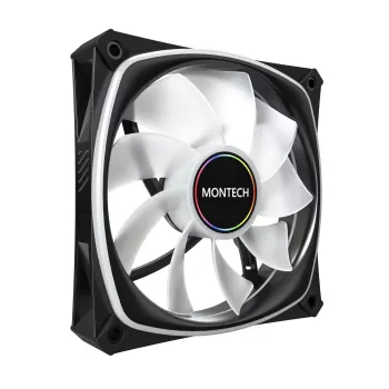 MONTECH RX120 PRO Juoda 120mm ARGB korpuso ventiliatorius