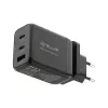 Sieninis pakrovėjas Tellur TLL151451 65W, 3 prievadai (2x USB-C, 1x USB-A)