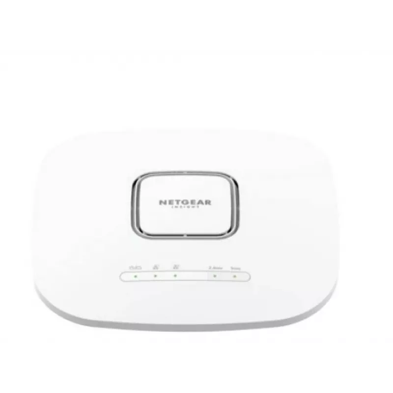 NETGEAR WAX628 — „Insight“ valdomas „WiFi 6“ AX5400 dviejų juostų kelių gigabitų „PoE“ prieigos taškas