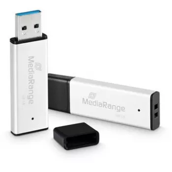 MEDIARANGE USB atmintinė 128GB USB 3.0 didelio našumo aliuminio - USB atmintinė - 128 GB
