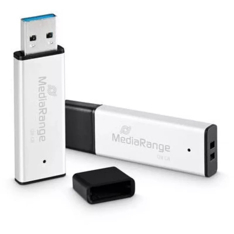 MEDIARANGE USB atmintinė 128GB USB 3.0 didelio našumo aliuminio - USB atmintinė - 128 GB