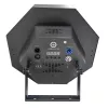 LED prožektorius Light4Me LUMEN OCTO retro dizainas — 200W, 51 šviesos diodas, Powercon įvestis/išvestis, IP20, aliuminio korpusas