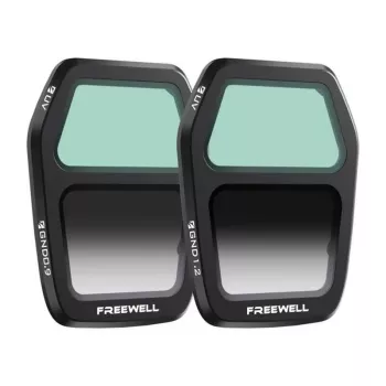 Neutralios tankio gradiento filtrų rinkinys, skirtas DJI Air 3S, gamintojas Freewell — 2 vnt. rinkinys (FW-A3S-GND)