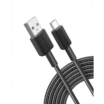 Anker Innovations 322 USB-A į USB-C laidas, nailoninis, 1,8 m, juodas – laidas – skaitmeninis/duomenų