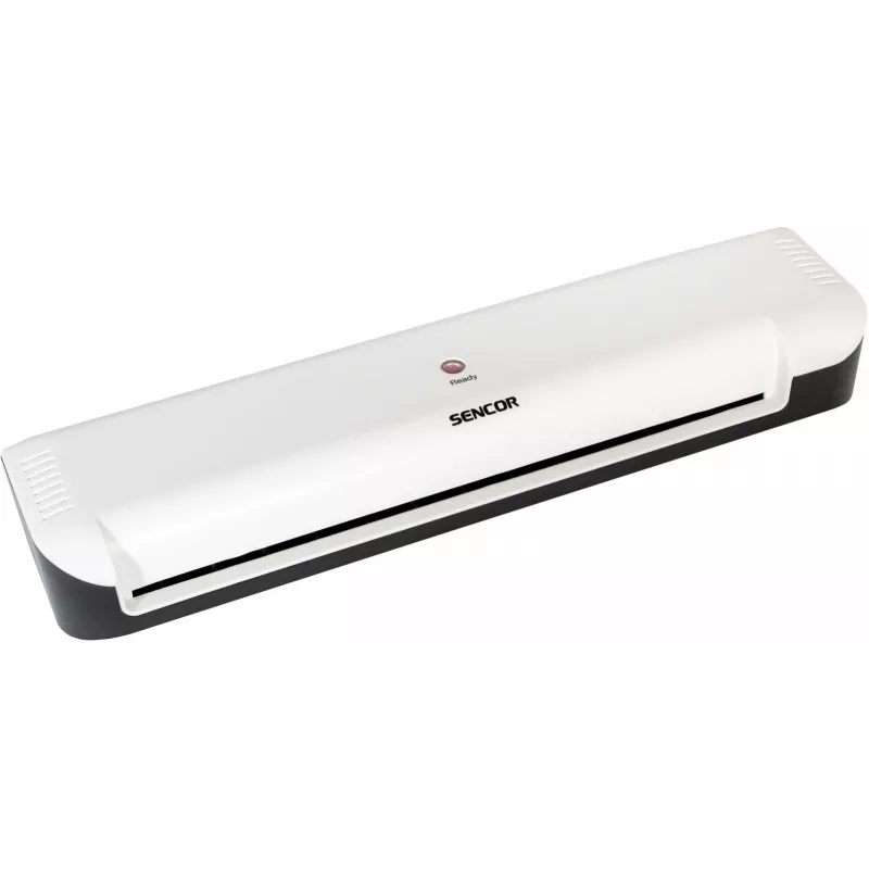 SENCOR SLA 302 A3 laminatorius, modelis SLA 302, palaiko A3 formatą, įdėklų dydžiai 2x75–2x125 mm