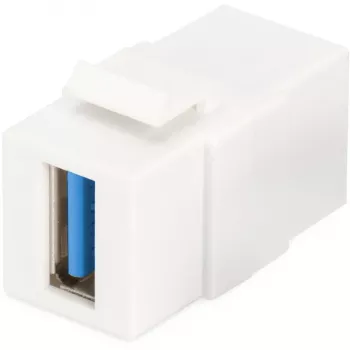 DIGITUS Professional DN-93404 - modulinė jungtis - USB3.0 A tipo - gryna balta, RAL 9003 (DN-93404)