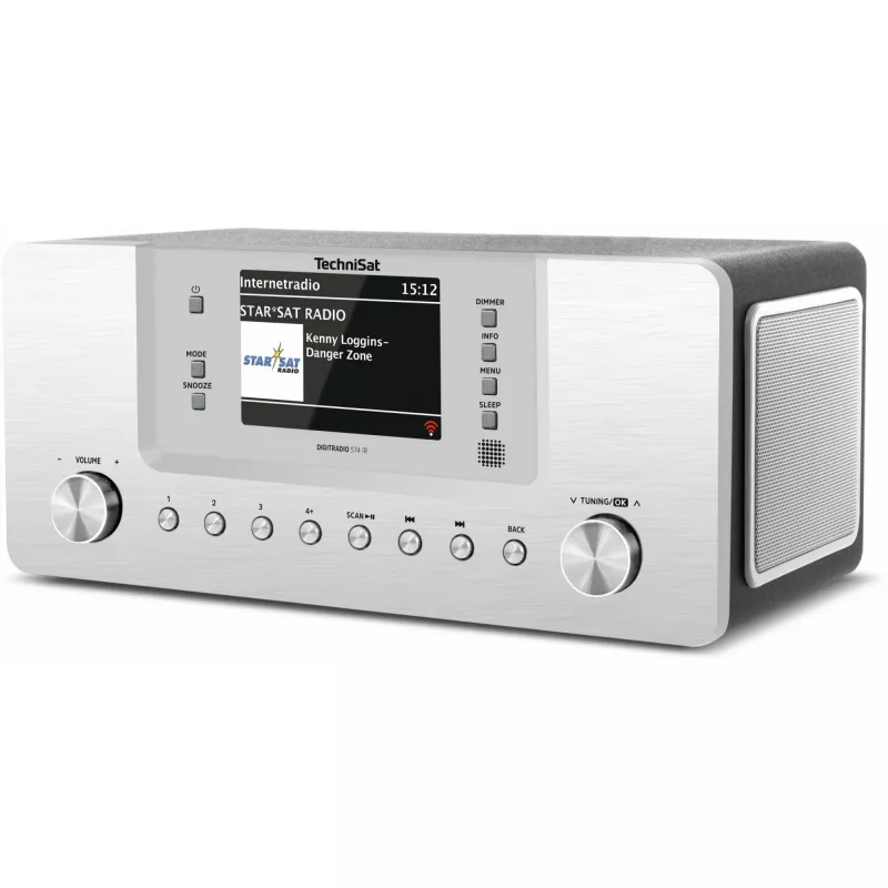TechniSat DigitRadio 574 IR - Audiosystem - 2 x 5 Watt - Sidabrinė (0001/2951)