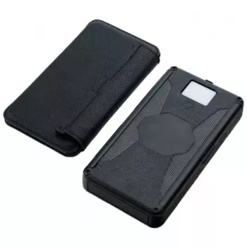 Nešiojama baterija PowerNeed ES20000B 20000mAh — 2x USB 5V/2A, 9W, atspari vandeniui, juoda, 370 g