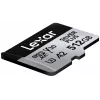Flash atmintinė Lexar 512 GB UHS-I microSDXC Sidabrinė PLUS