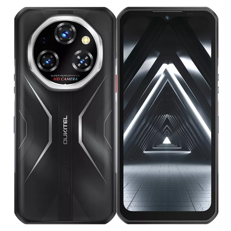 Išmanusis telefonas Oukitel WP55 6,6 colio 12 GB RAM 256 GB Juodas