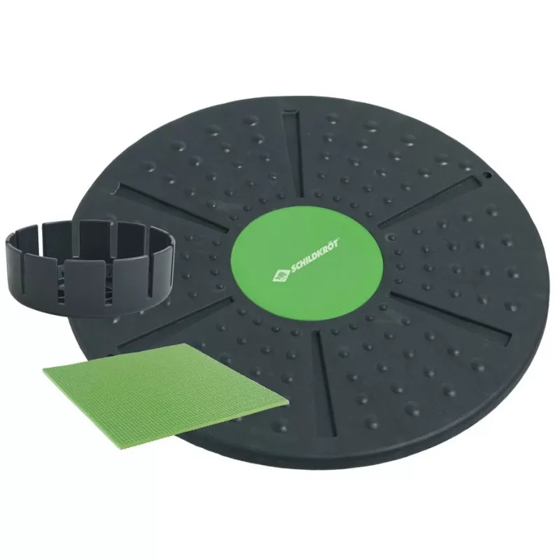 Schildkröt Fitness 960031 pusiausvyros treniruoklis Pusiausvyros lenta Juoda, Žalia