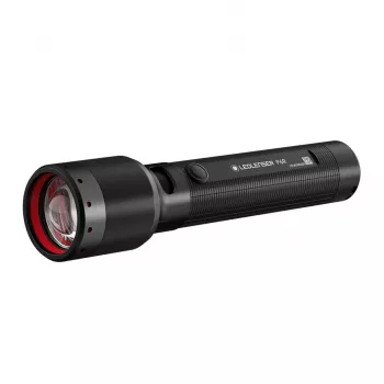 Ledlenser P6R Juodas rankinis žibintuvėlis LED