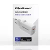 GaN įkroviklis QOLTEC 51822 65W 2×USB A 2×USB‑C