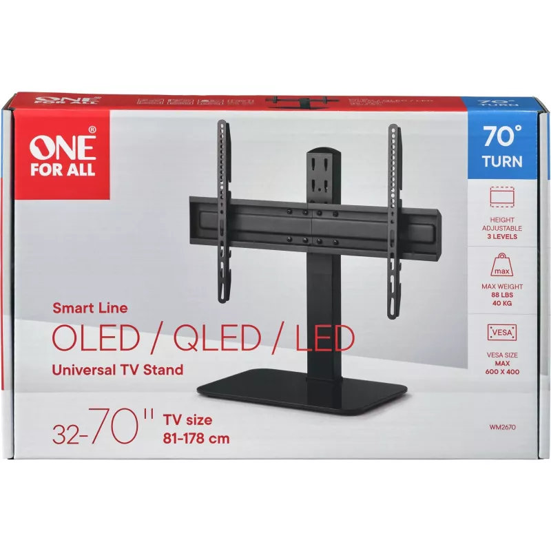 One For All Ultra plonas Line WM 2670 177,8 cm (70) juoda (WM2670)
