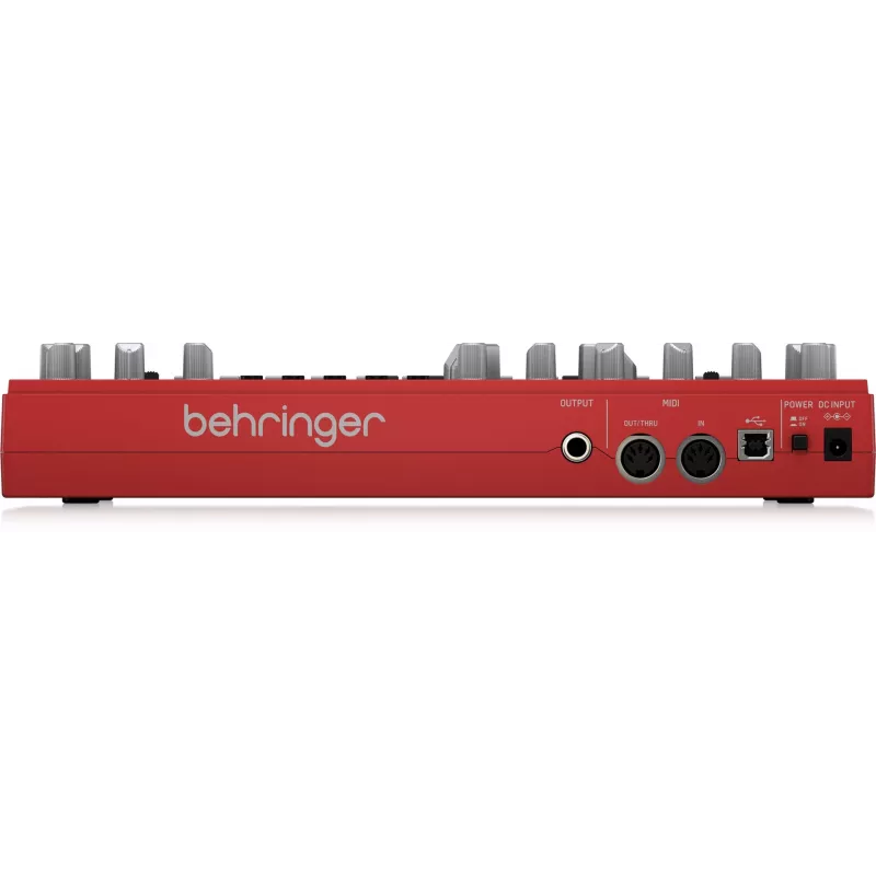 Analoginis sintezatorius Behringer TD-3-RD raudonas 9V DC