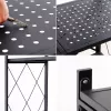 Sodo įrankių laikymo stovas Top e shop Rack FS004 — laisvai pastatomas, cinkuotas plienas, 720×340×1270 mm, 50 kg talpa