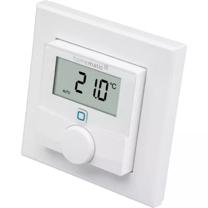 eQ-3 AG Homematic IP HmIP-WTH-1, Skaitmeninis termostatas, Patalpų, RF, Baltas, IP20, 250 m
