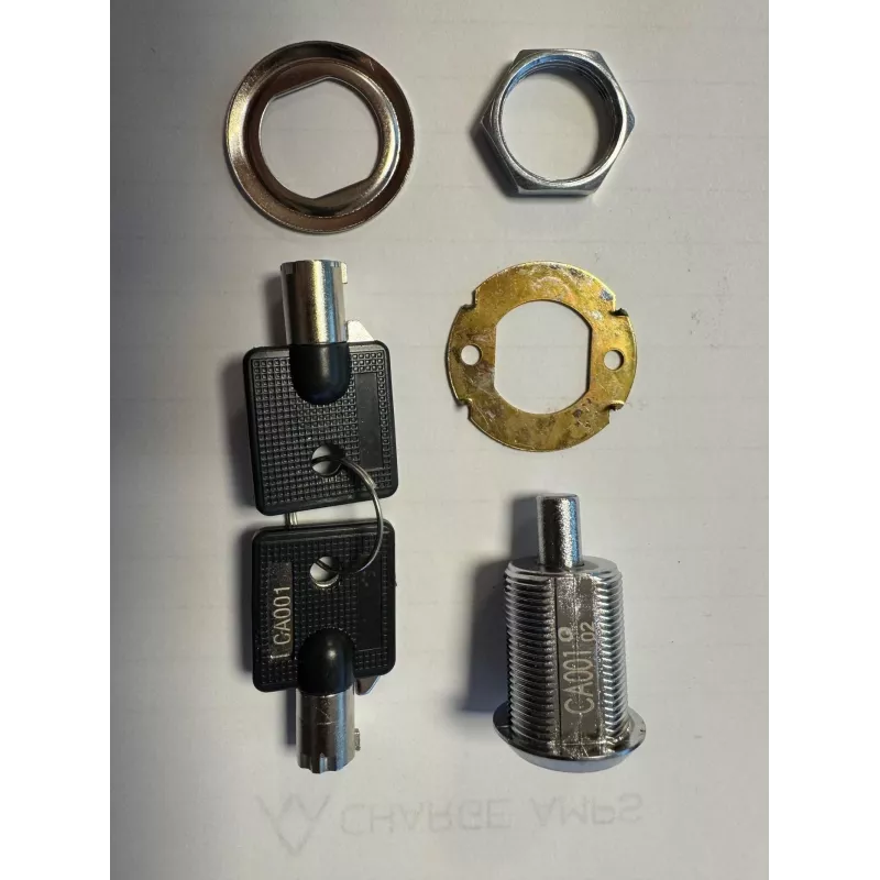 Charge Amps Aura Push lock CA-100922 įkrovimo kabelio užraktas su raktu