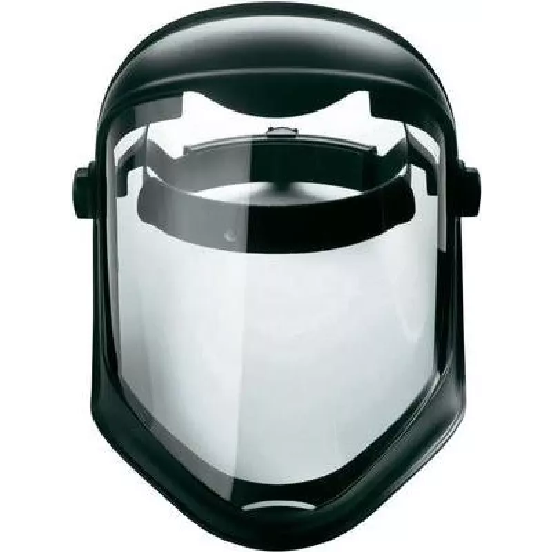 Veido skydelis PULSAFE Bionic Policarbonatas 1011626 — viso veido apsauga, skaidrus polikarbonato vizyras