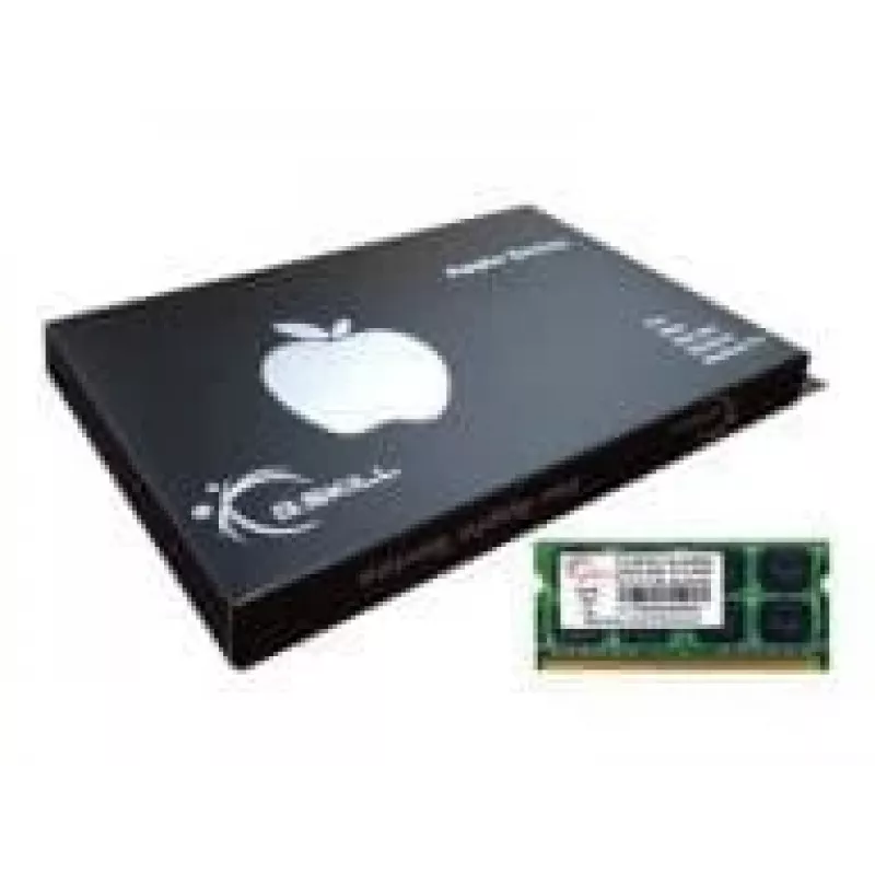 G.Skill SQ serijos DDR3 modulis 4 GB SO DIMM 204 kontaktų 1066 MHz PC3-8500 CL7 1,5 V nebuferinė ne ECC