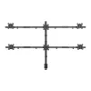 LCD laikiklis SBOX LCD-352/6-2 17–32 colių ekranams, 7×7 kg, VESA 100×100