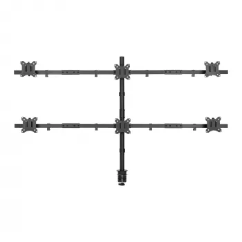 LCD laikiklis SBOX LCD-352/6-2 17–32 colių ekranams, 7×7 kg, VESA 100×100