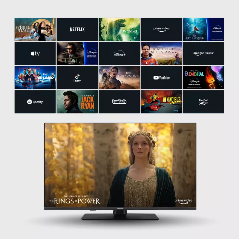 Panasonic TV-40S55AEZ 100cm (40 inch) Full HD LED Smart Fire TV televizorius (TV-40S55AEZ)