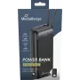 Išorinė baterija MediaRange MRMA756 — 20000 mAh LiPo, 15 W išėjimas, USB-A + USB-C, juoda