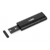 SSD korpusas IBOX HD-07, skirtas 1x M.2 diskui, USB 3.2 Gen 2 (10 Gbit/s), USB-C, juodas