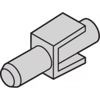 SCHROFF VIETOS FIKSATORIUS PLASTIKINIS (100 VNT./RINKINYS) - Stovo priedas (21101239)