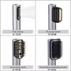 Plaukų formavimo rinkinys BABYLISS AS6555E — Airflow technologija, 4 kaitinimo lygiai, 2,5 m laidas, sidabrinis/auksinis
