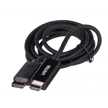 UNITEK kabelis DisplayPort 1.2, HDMI, 4K@60HZ, 1,8M, V1608A