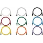 LogiLink CQ9054S RJ45 tinklo kabelis, jungiamasis kabelis CAT 6a U/FTP 2,00 m raudonas, itin plonas, lėtai degantis