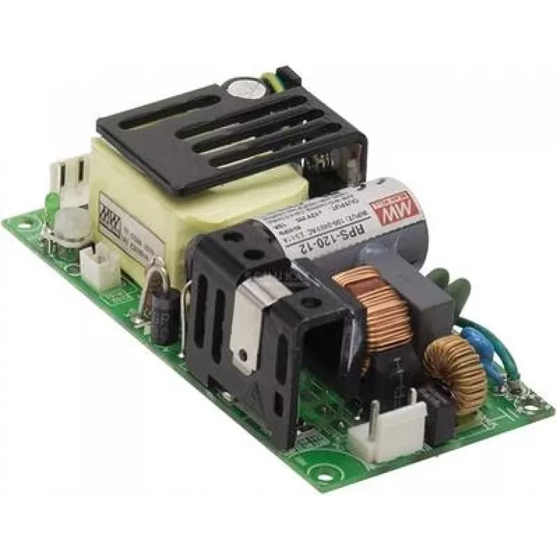 Power supply mean well RPS-120-24 120 W, 24 V output, 80–264 V input, RoHS, 50.8×101.6×29 mm