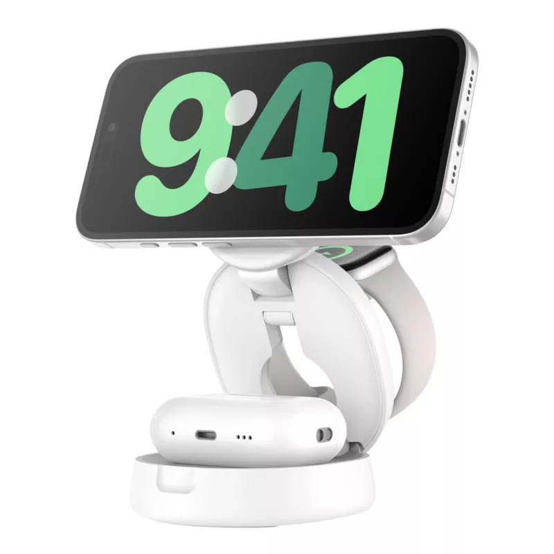 Įkroviklis Belkin WIZ034KQWH USB belaidis greitasis įkrovimas, baltas