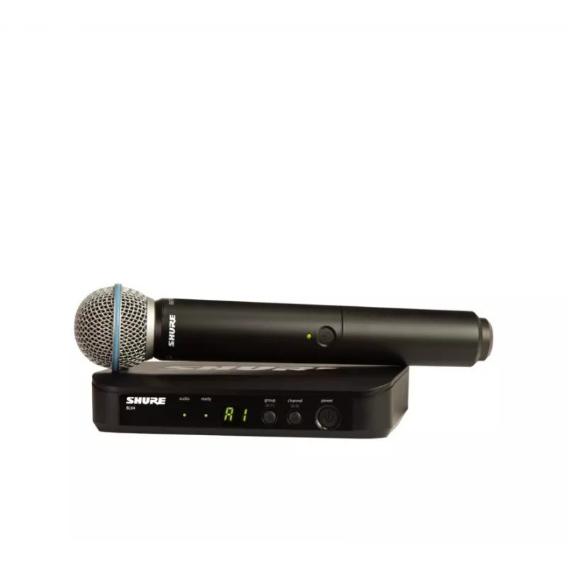 Shure BLX24E/B58-H8E - belaidė vokalinė sistema su Beta 58A mikrofonu