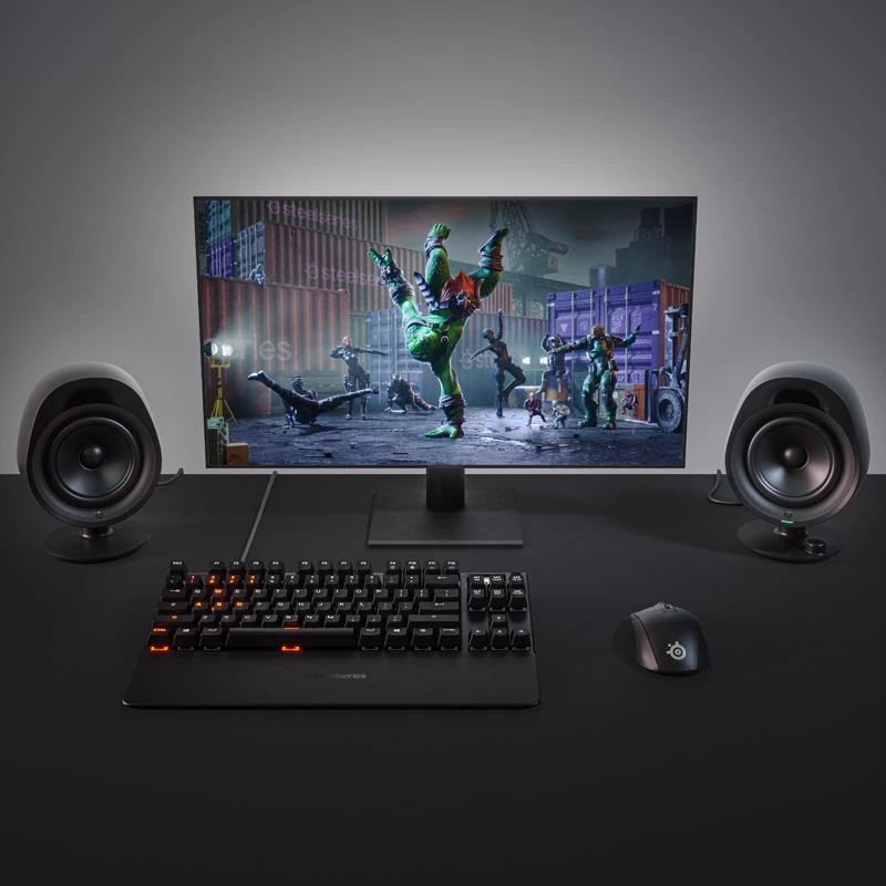Steelseries Arena 3 garsiakalbių rinkinys PC/Nešiojamam kompiuteriui Juoda 2.1 kanalų 2 krypčių Bluetooth
