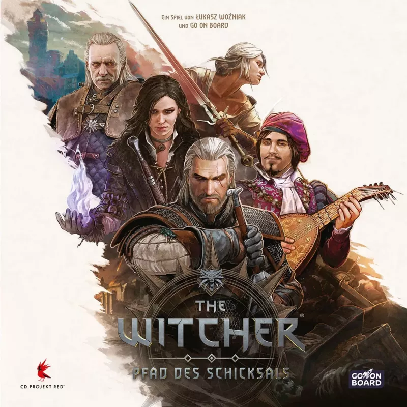 Stalo žaidimas Asmodee The Witcher: Pfad des Schicksals – stalo nuotykių žaidimas, paremtas scenarijais