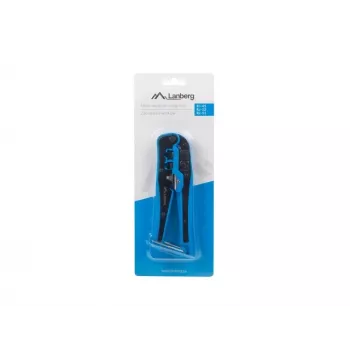 Užspaudimo įrankis LANBERG NT-0202 RJ-11 jungtims, maks. kabelio skersmuo 6 mm, juoda/mėlyna