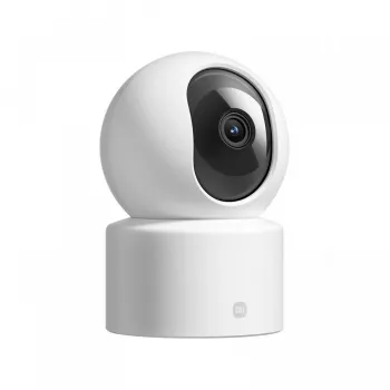 IP apsaugos kamera Xiaomi Smart Camera C201 — vidaus sferinė 2MP 1920x1080, 110° matymo kampas, pasukama 360°, pasvirimo kampas 0–108°, Wi‑Fi, IR 940 nm