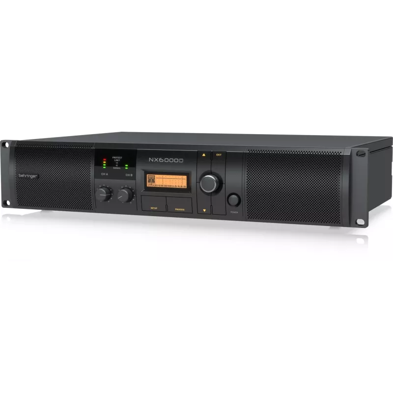 Behringer NX6000D garso stiprintuvas 2.0 kanalų Namų Juodas