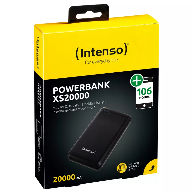 Intenso XS20000 išorinė baterija - Li-pol