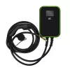 Elektrinio automobilio įkrovimo stotelė Green Cell EV14 22 kW juoda aliuminė, skirta montuoti ant sienos