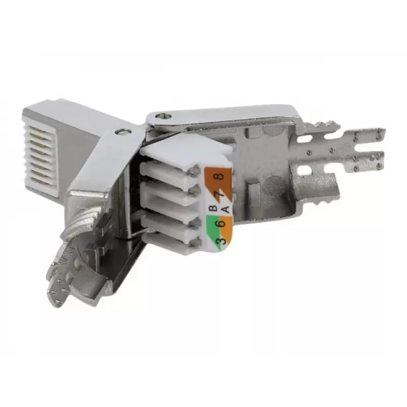 Laidinė jungtis DeLOCK 86477 RJ-45 Pilka