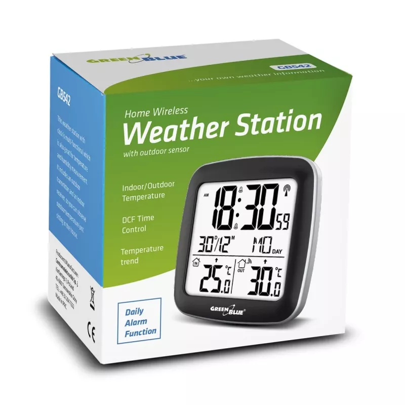 Thermometer Greenblue 60135 Pilka Balta