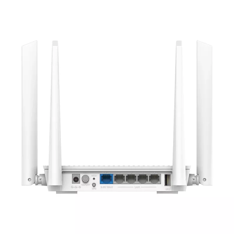 Cudy WR3000P stacionarus belaidis maršrutizatorius „Wi‑Fi 6“ dviejų dažnių 2,4/5 GHz, 2,5 Gigabit Ethernet, 3 LAN prievadai, baltas