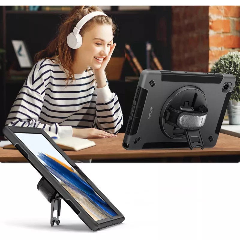 Dėklas 4smarts Galaxy Tab A9 22,1 cm (8,7 colio) juodas