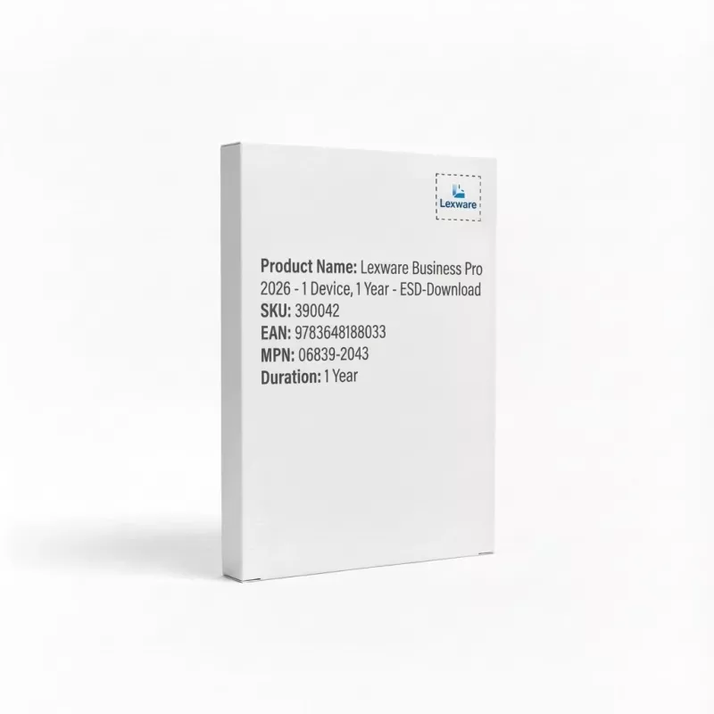 Lexware business pro 2026 Pilna 1 licencija 1 metai
